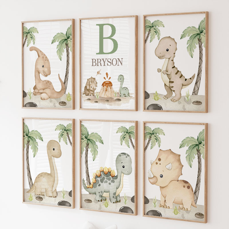 Baby Nursery Tree - 6 tipos de arte de parede