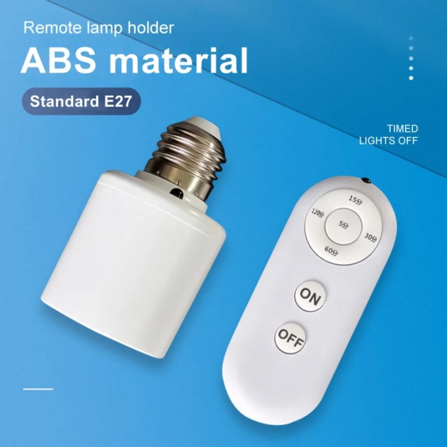 Baby Nursery Lamp - E27 60w controle remoto sem fio