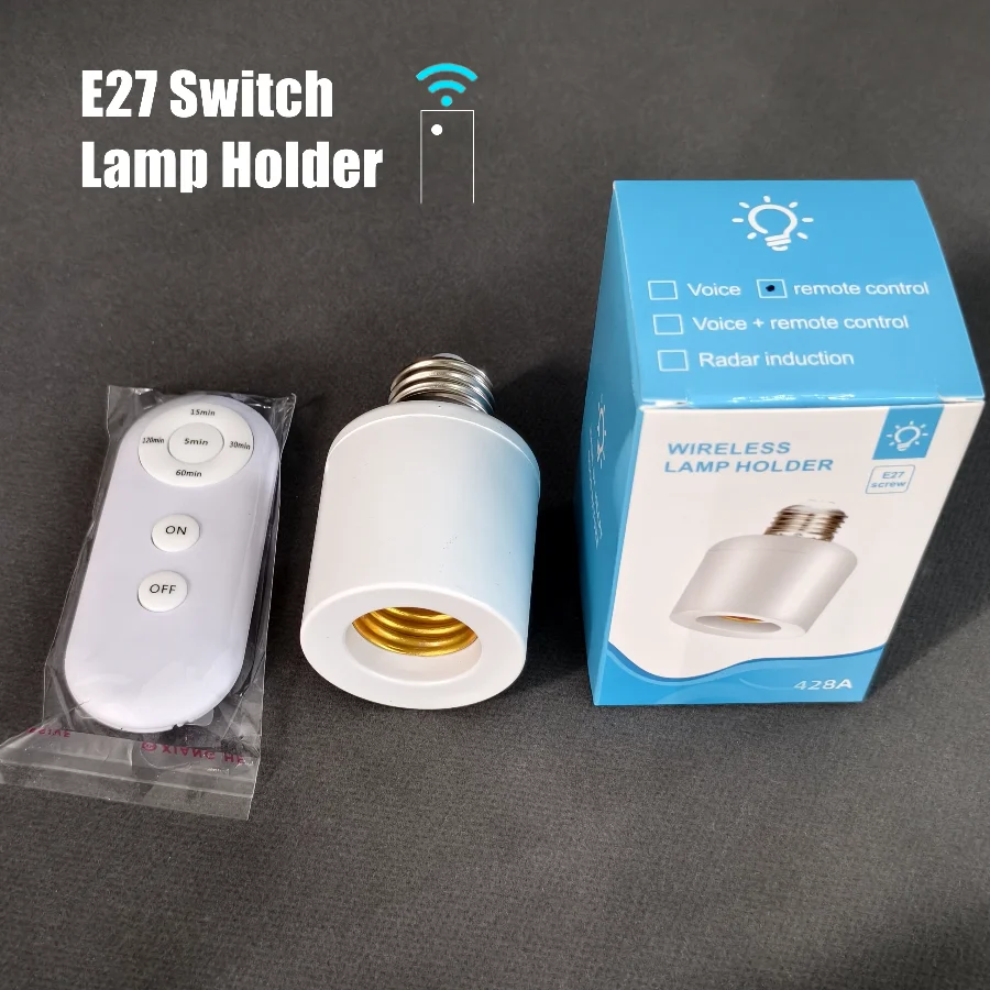 Baby Nursery Lamp - E27/e26 controle remoto sem fio inteligente