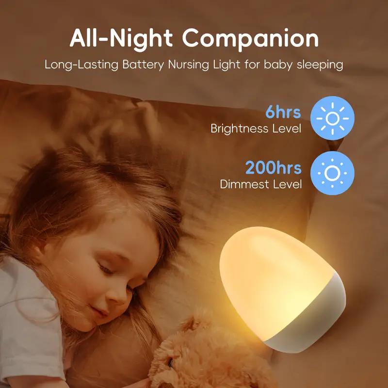 Baby Nursery Lamp - Toque luz da noite para o