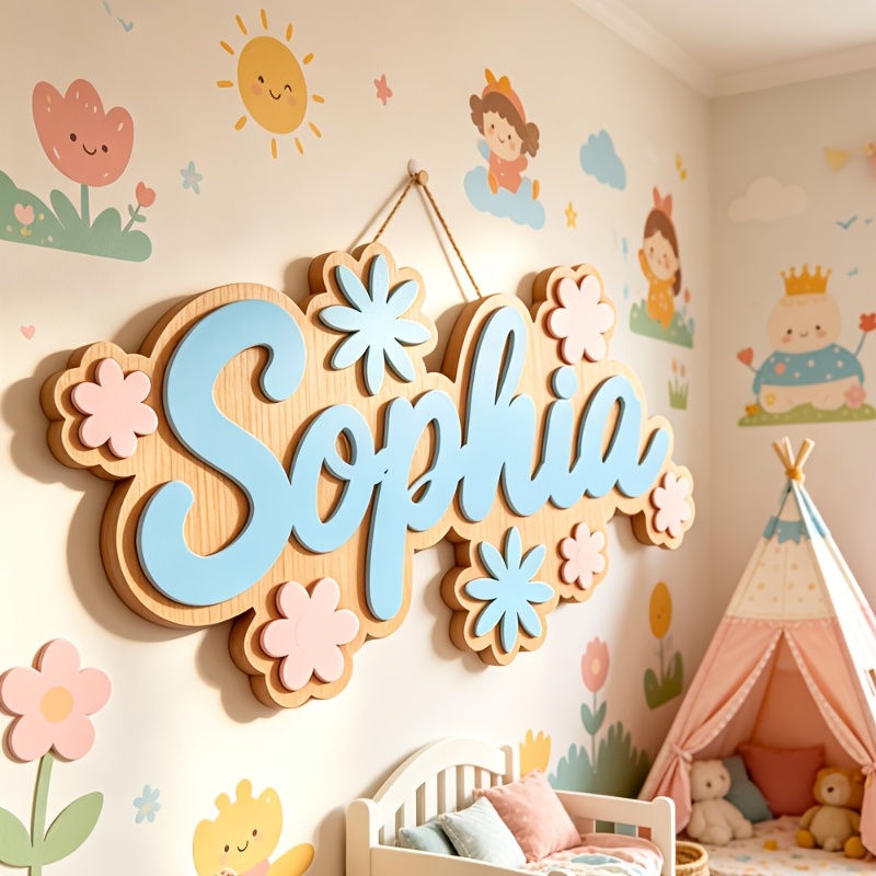 Baby Nursery In - Placa de Porta Personalizada com Tema