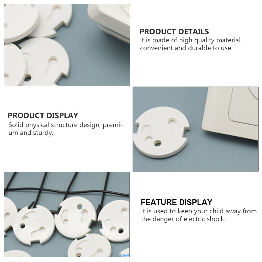 Outlet Cover Childproof - 10 unidades de protetores de tomadas