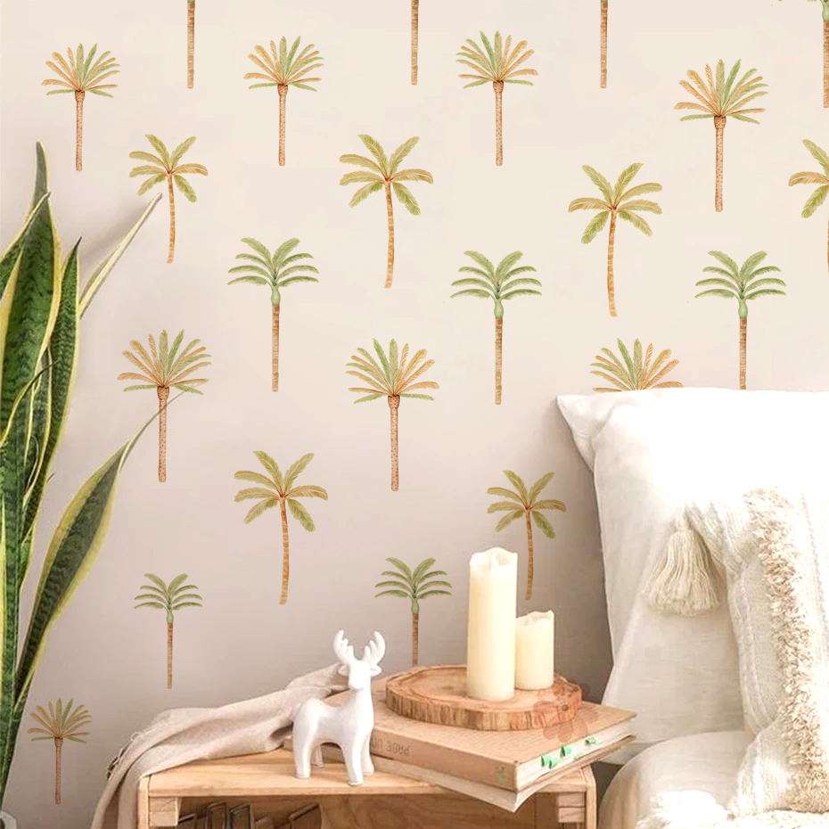 Boho coqueiro palmeira adesivo - Baby Nursery Decor Ideas avaliação e preço