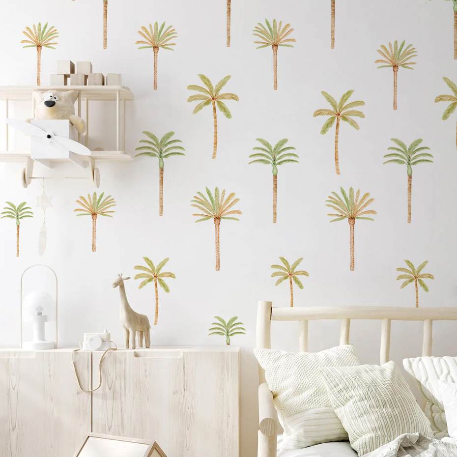 Boho coqueiro palmeira adesivo - Baby Nursery Decor Ideas avaliação e preço