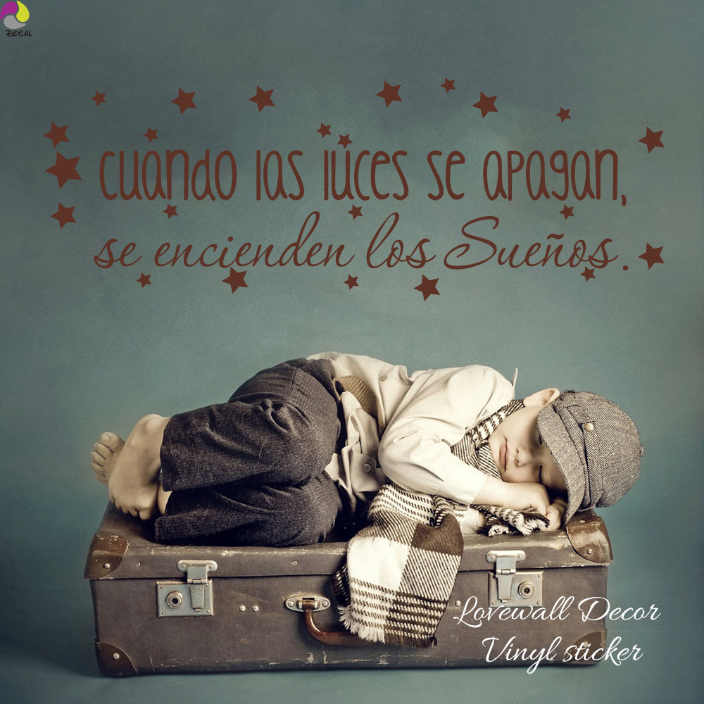 Quando as luzes sair, os sonho - Baby Nursery In Spanish avaliação e preço