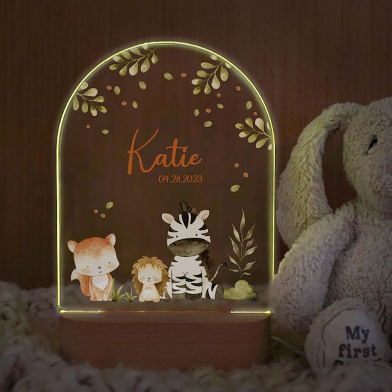 Nome personalizado luz da noit - Baby Nursery Decor Ideas avaliação e preço