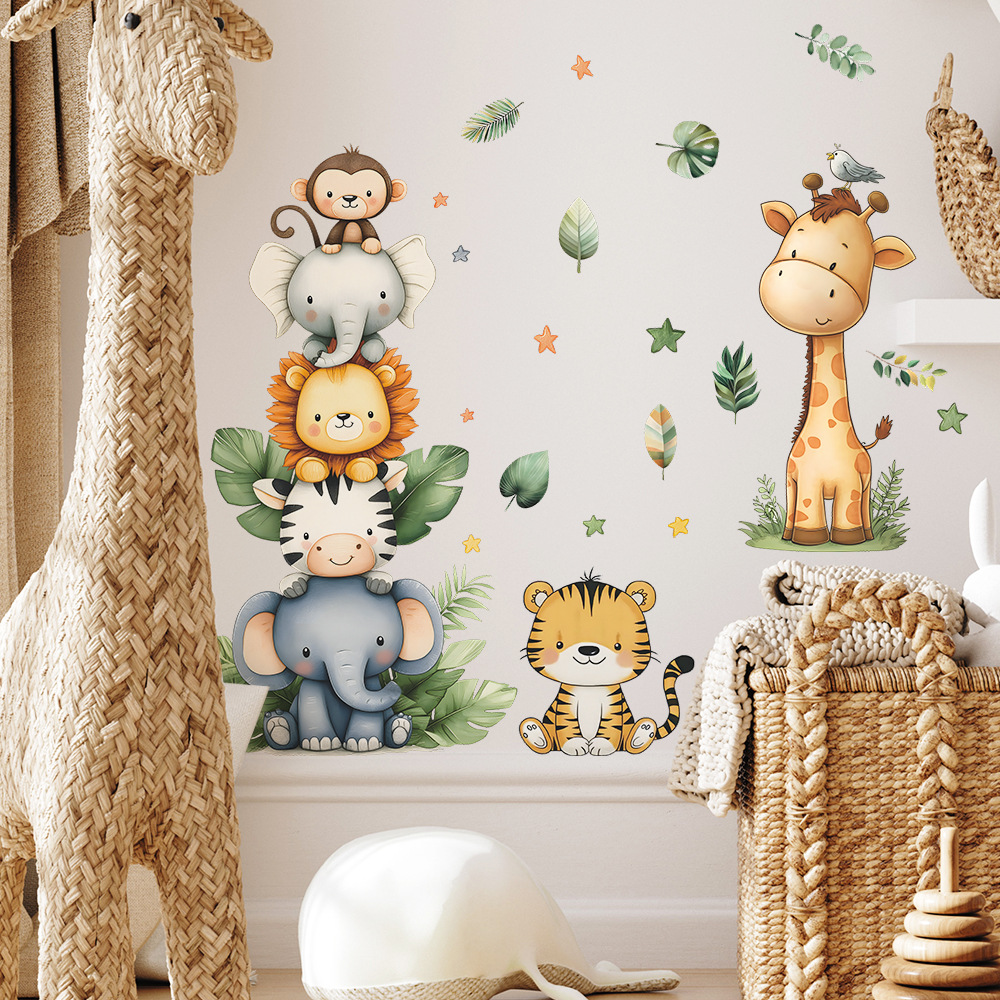 Boho floresta animais adesivos - Baby Nursery Decor Ideas avaliação e preço