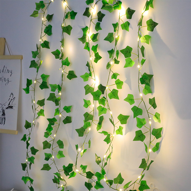 Luzes de Cordão de Folhas Verd - Baby Nursery Lamp avaliação e preço
