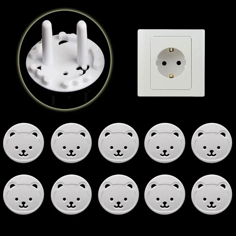 10 pçs capa de proteção tomada - Outlet Cover Childproof avaliação e preço