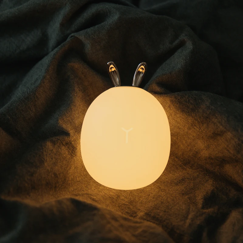 Silicone recarregável LED Nigh - Baby Nursery Lamp avaliação e preço