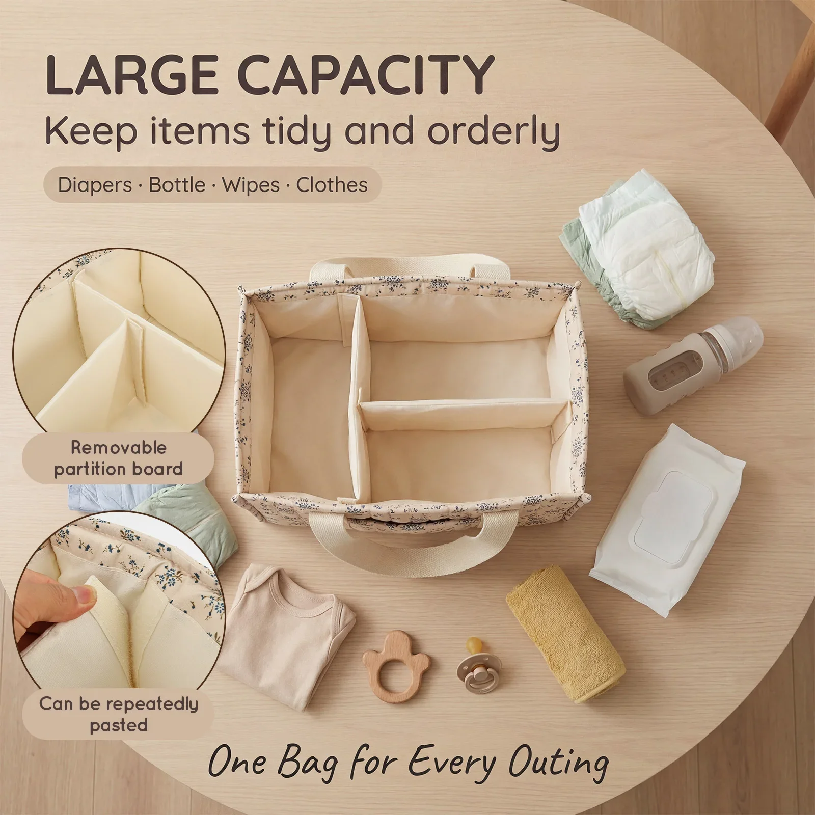 Organizador de Fraldas Dobráve - Baby Nursery Storage avaliação e preço
