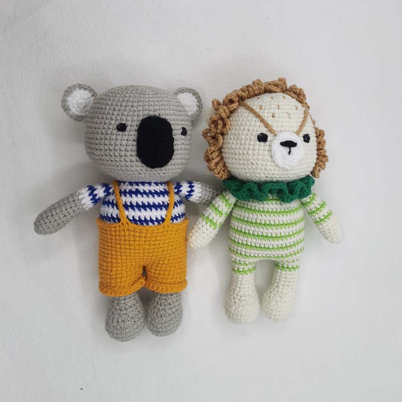 Bebê crochê recheado leão coal - Baby Nursery Diy avaliação e preço