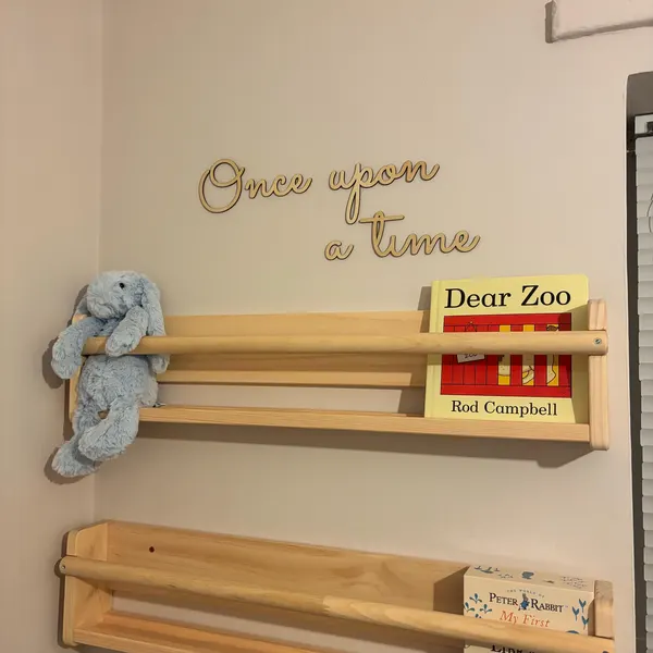 Placa de Parede 'Era Uma Vez'  - Baby Nursery Diy avaliação e preço