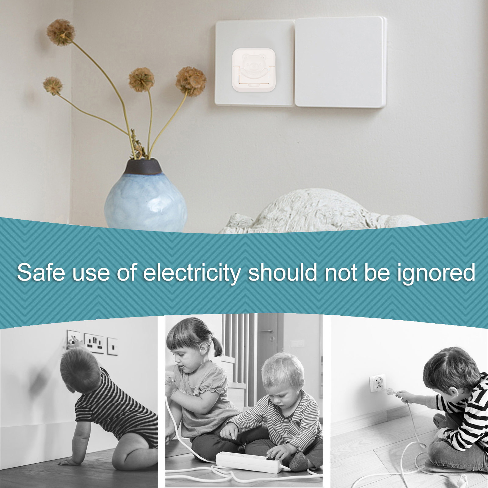 20 protetores de tomadas para  - Outlet Cover Childproof avaliação e preço