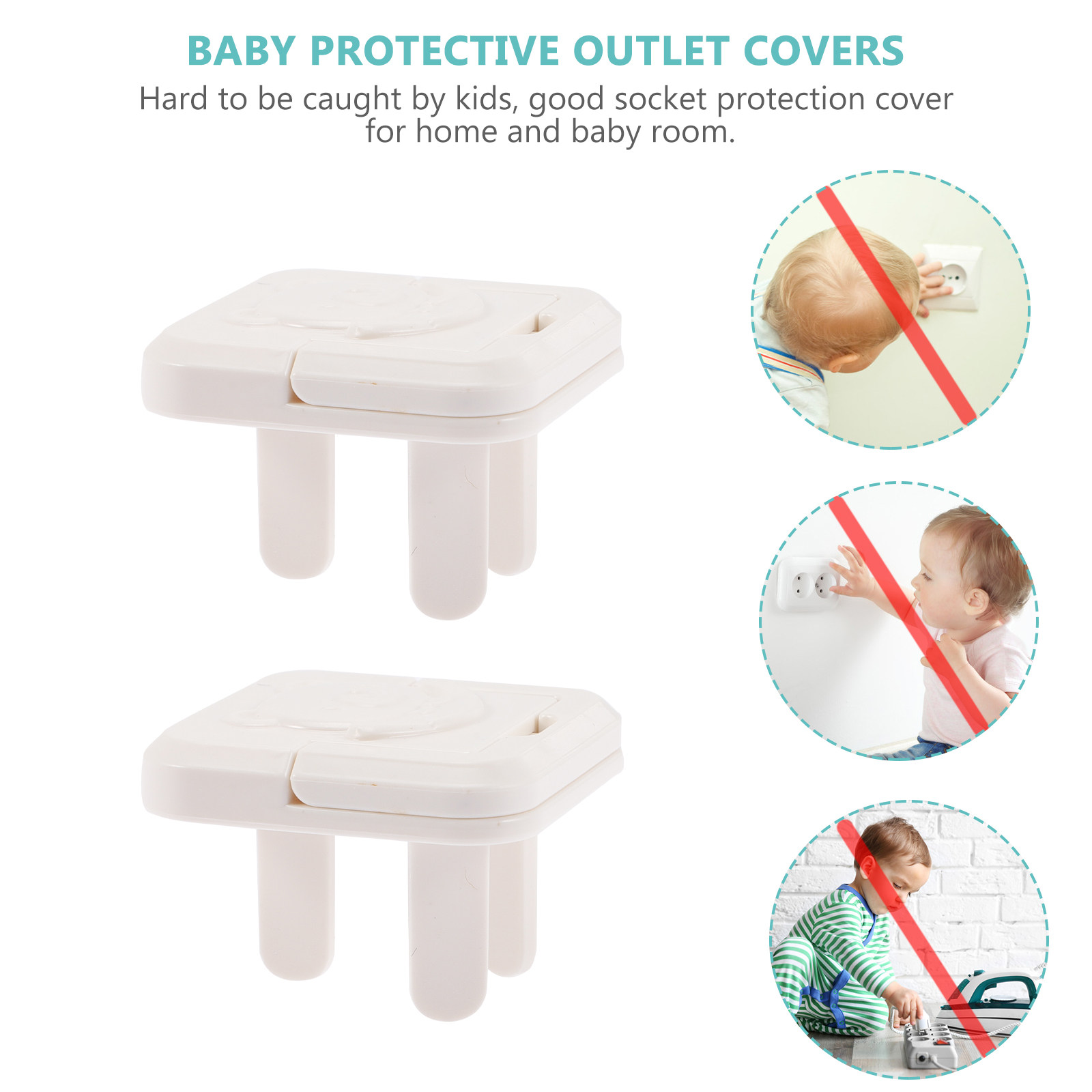 20 protetores de tomadas para  - Outlet Cover Childproof avaliação e preço