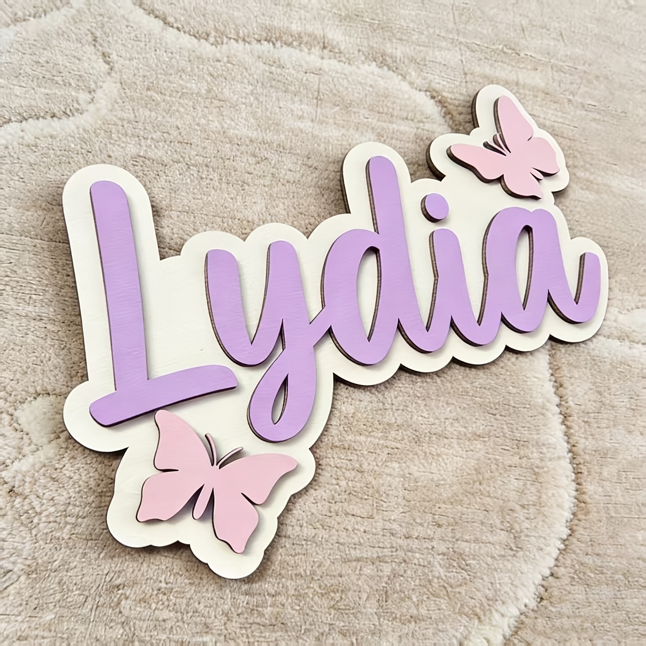 Placa de Porta Personalizada A - Baby Nursery In avaliação e preço