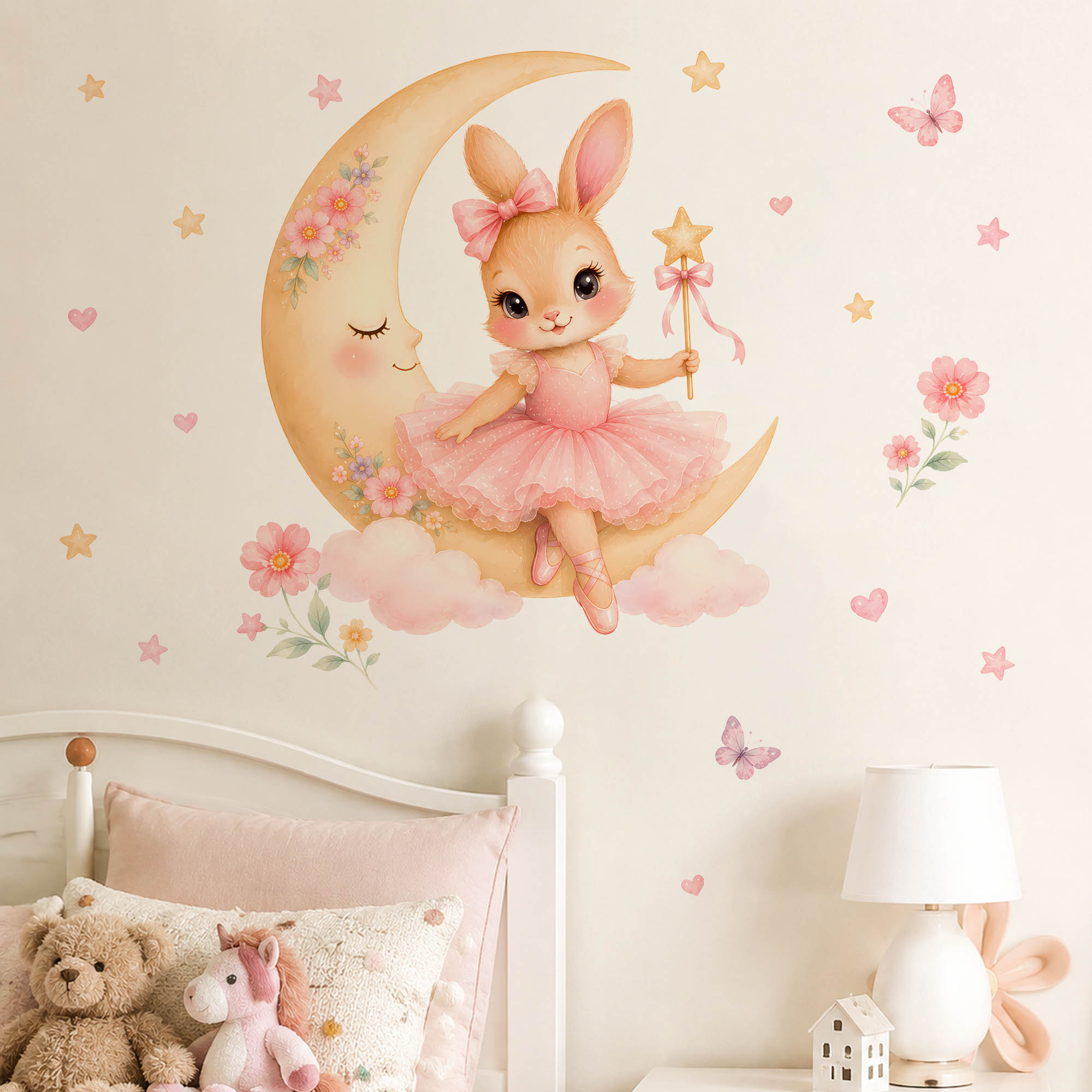 Adesivos de Parede de Coelha B - Baby Nursery Decor Ideas avaliação e preço