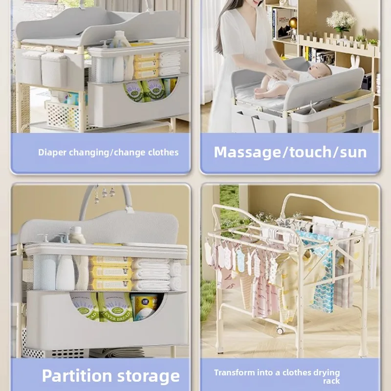 Mesa Trocador 2 em 1 para Bebê - Baby Nursery Storage avaliação e preço
