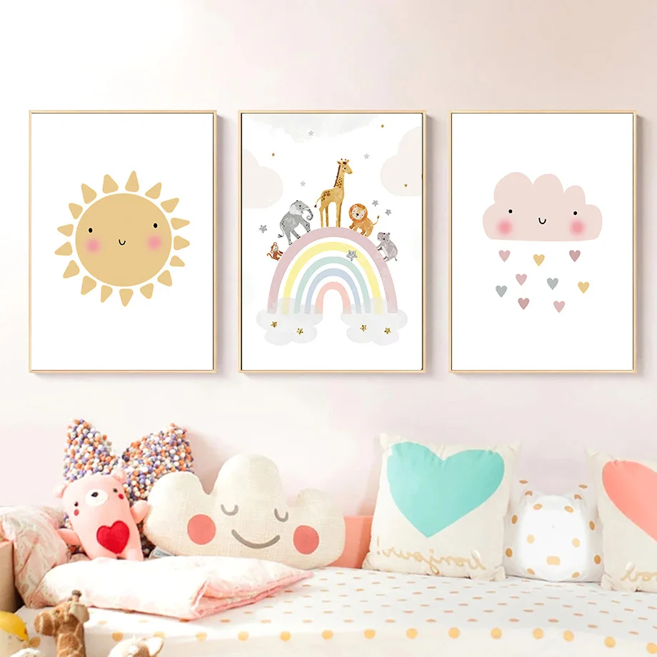 Pôsteres e impressões nórdicas - Baby Nursery Decor Ideas avaliação e preço