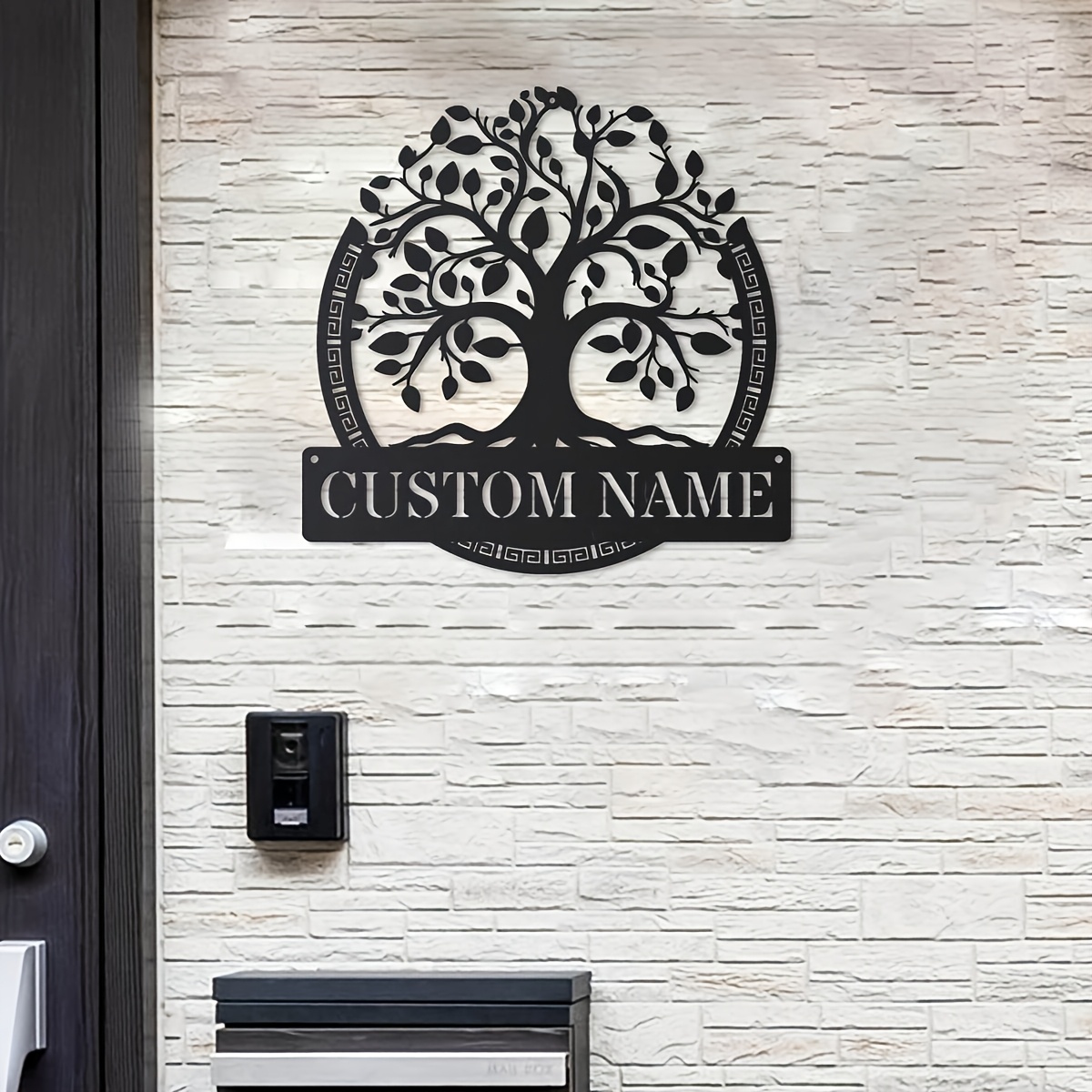 Arte de Parede em Metal Person - Baby Nursery Name Sign avaliação e preço