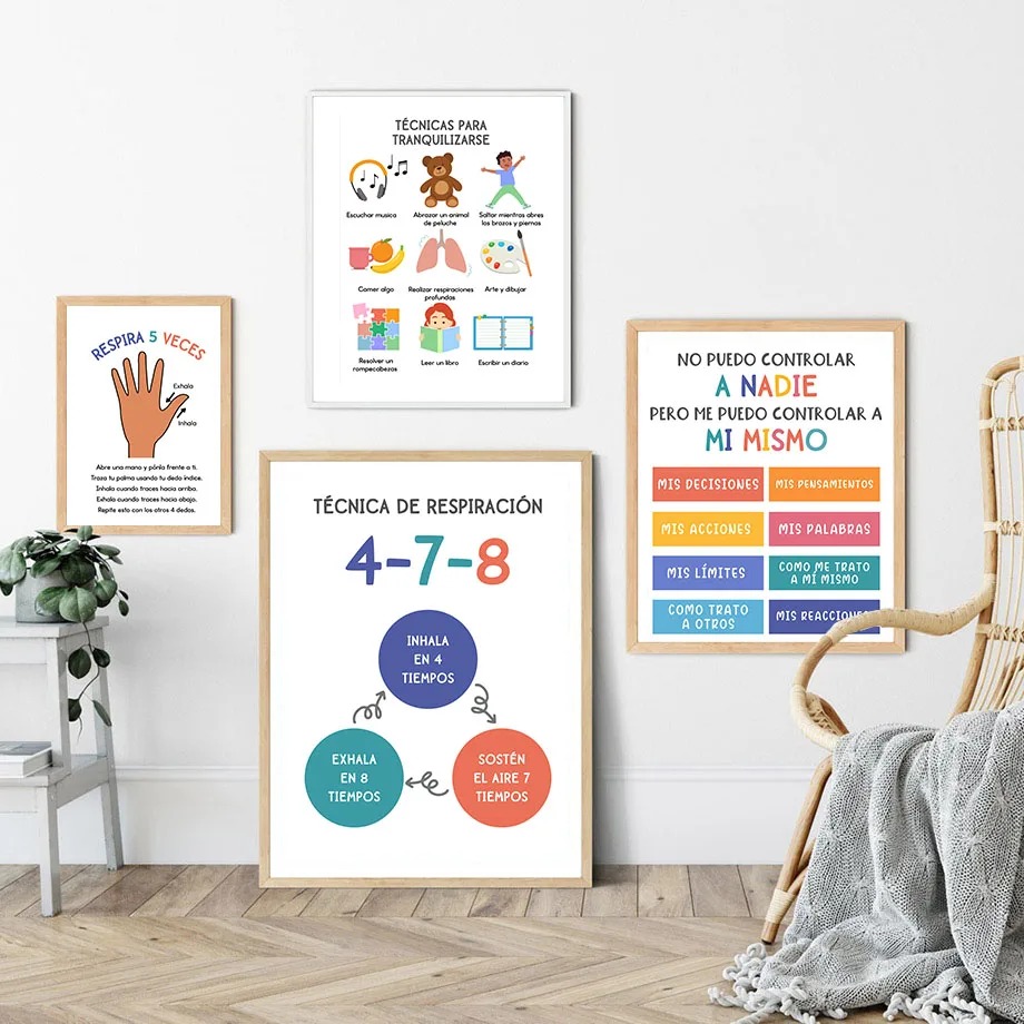 Pôster de Educação Infantil Es - Baby Nursery In Spanish avaliação e preço