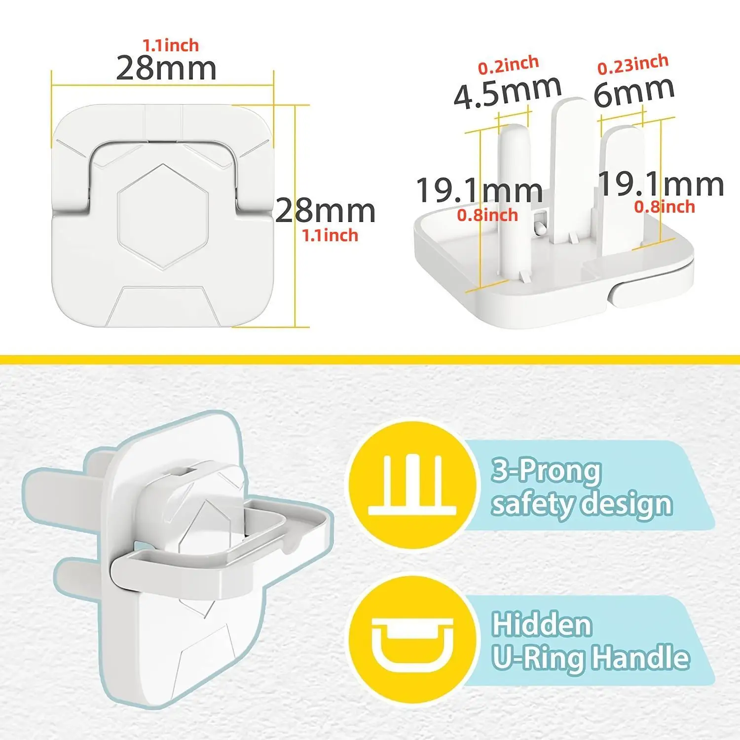 1/3/5/10/20 unidades de protet - Outlet Cover Childproof avaliação e preço