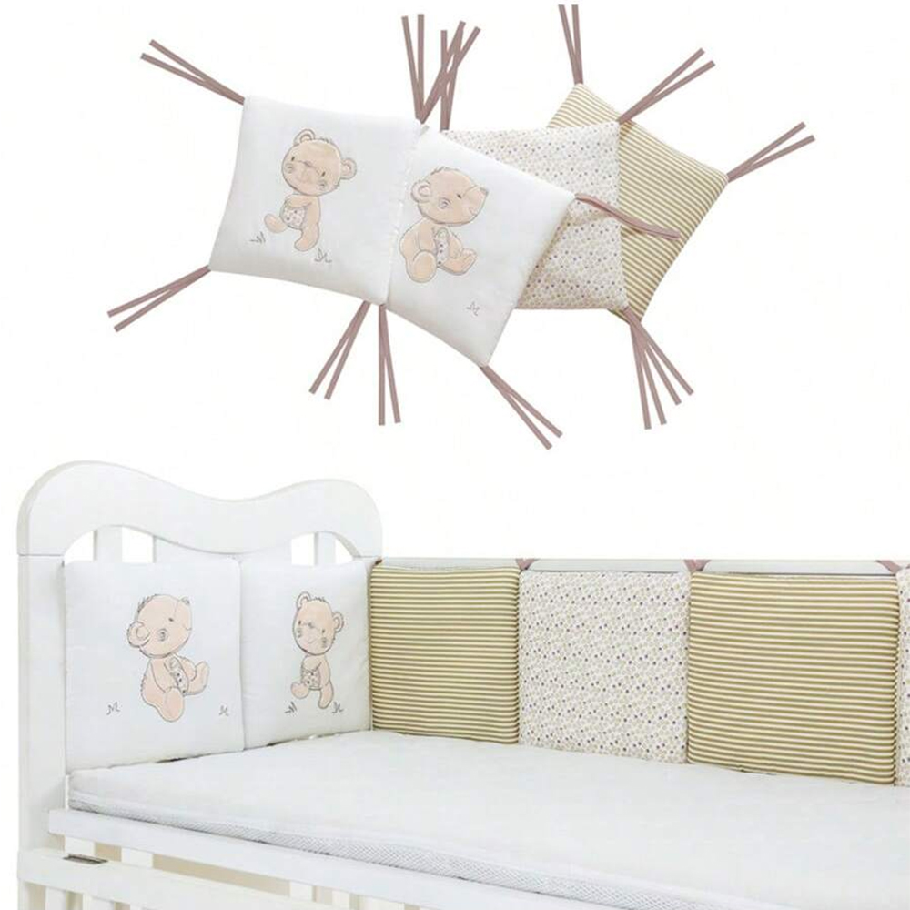 Protetor de cama de bebê almof - Baby Nursery Glider avaliação e preço