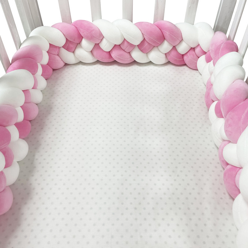Bebê pára-choques cama trança  - Baby Nursery Glider avaliação e preço