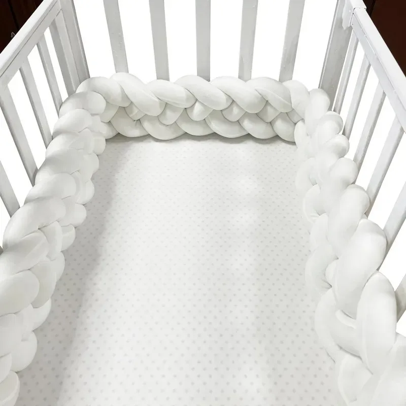 Bebê pára-choques cama trança  - Baby Nursery Glider avaliação e preço