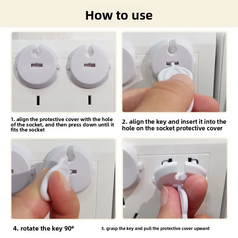 Protetores de tomadas europeia - Outlet Cover Childproof avaliação e preço