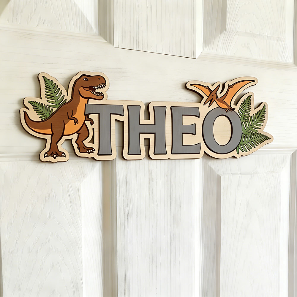 Placa de Nome Personalizada de - Baby Nursery In avaliação e preço