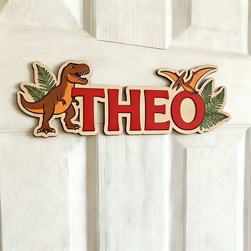 Placa de Nome Personalizada de - Baby Nursery In avaliação e preço