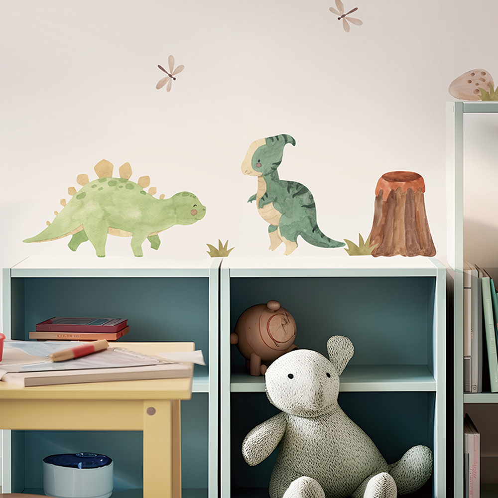 Dinosaur Wall Decalques, Dino  - Baby Nursery Decor Ideas avaliação e preço