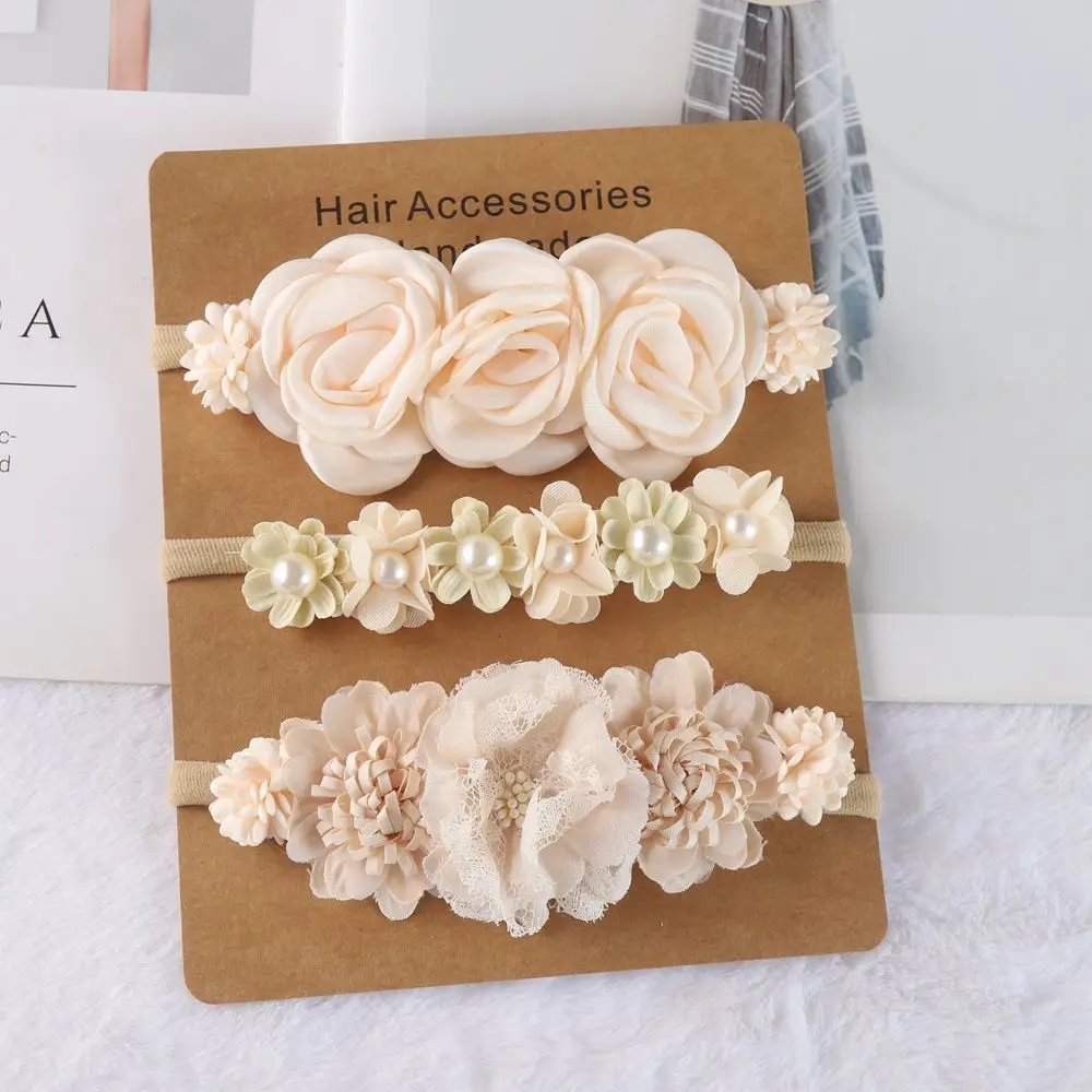 Conjunto de 3 Faixas de Cabelo - Baby Nursery Set avaliação e preço