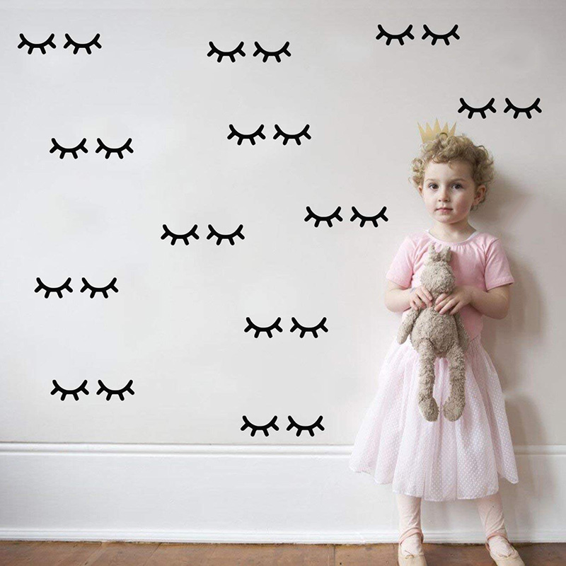 Adesivos de parede de cílios p - Baby Nursery Decor Ideas avaliação e preço