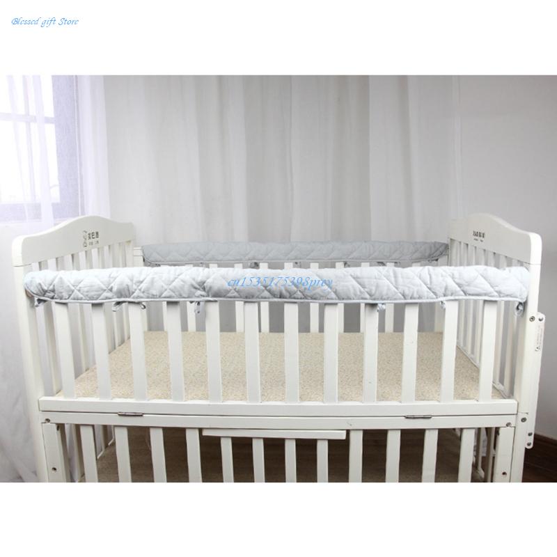 2pcs algodão berço proteção en - Baby Nursery Glider avaliação e preço